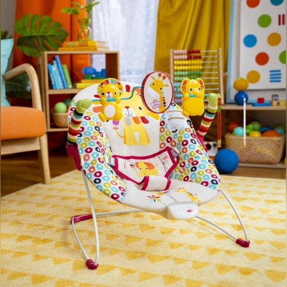 Bright Starts Playful Pinwheels Bouncer - Picture 2 of 10